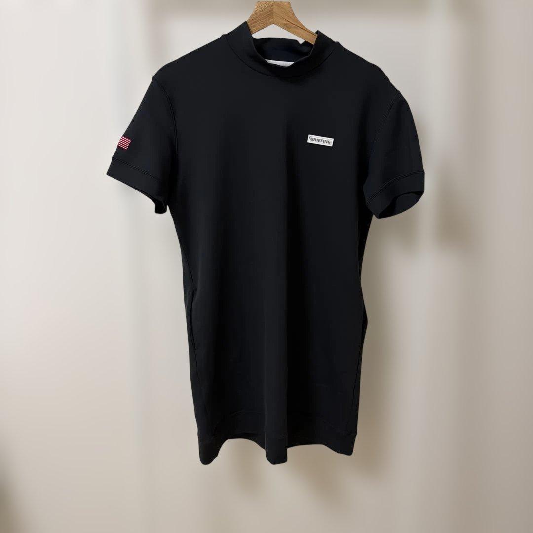 BRIEFING 黒 ブラック 半袖 ワンピース