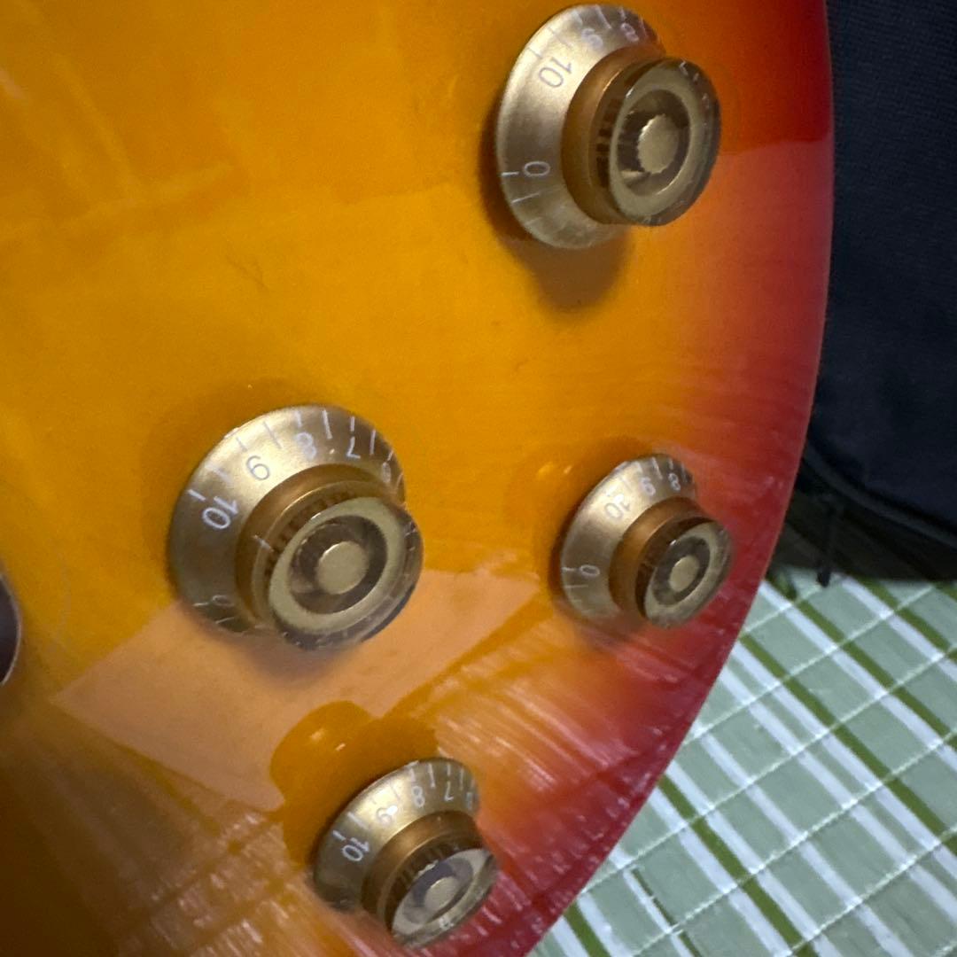 Maison メイソン エレキギター レスポールタイプ　楽器　ソフトケース付き