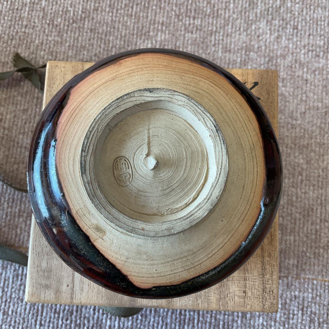 茶碗　竹泉　作