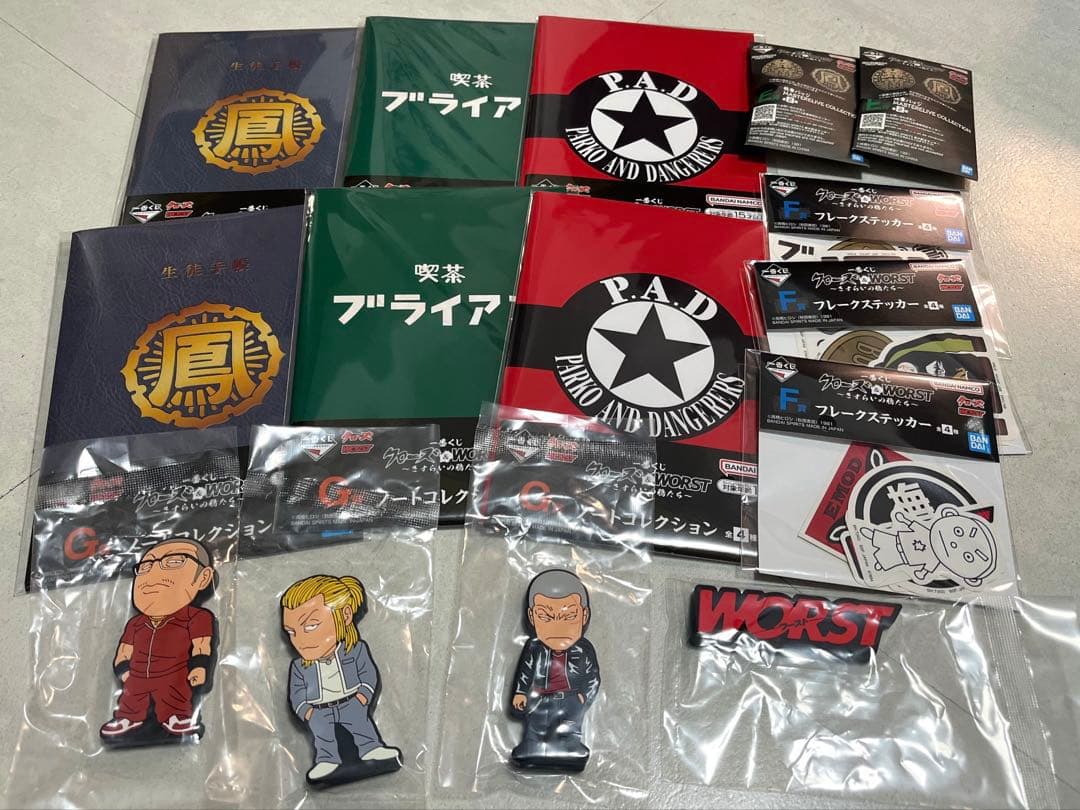 【一番くじ】クローズ＆WORST ～さすらいの鴉たち～ ラストワン賞！計27点