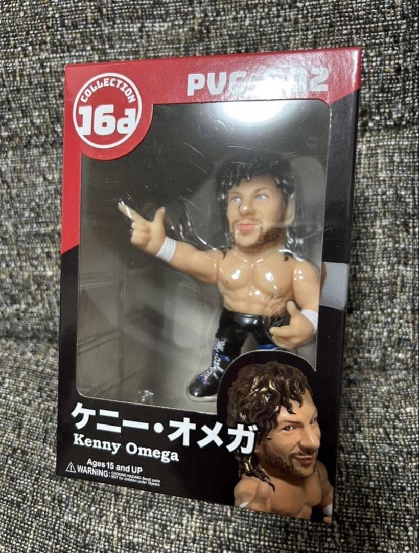 16dソフビコレクション ★ケニー・オメガ（シルバーヘアver）HAO 新日本