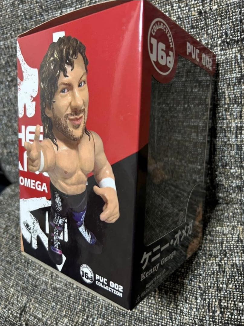 16dソフビコレクション ★ケニー・オメガ（シルバーヘアver）HAO 新日本