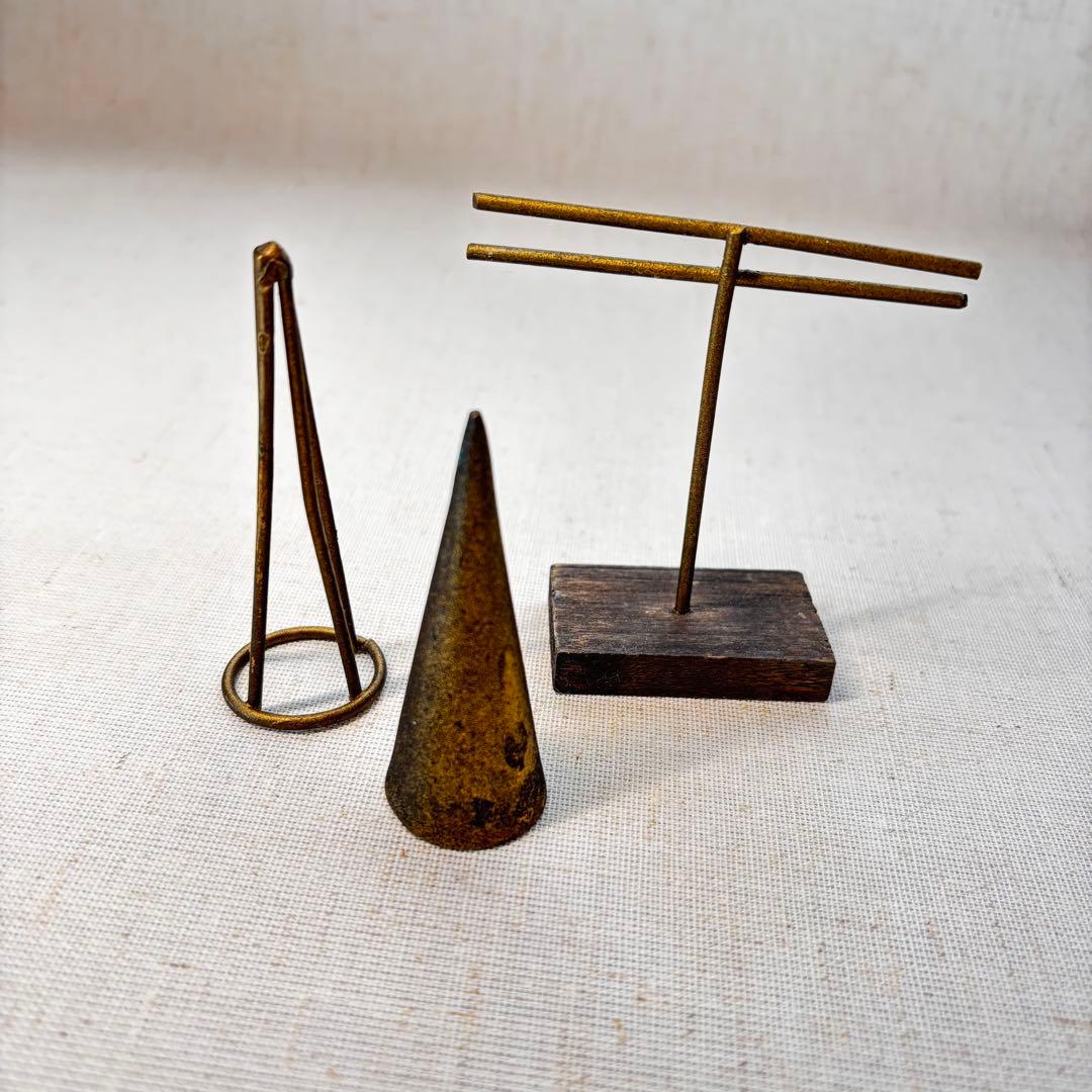 アンティーク　ジュエリーケース　ブローチメダイ　ジュエリーボックス　ホルダー