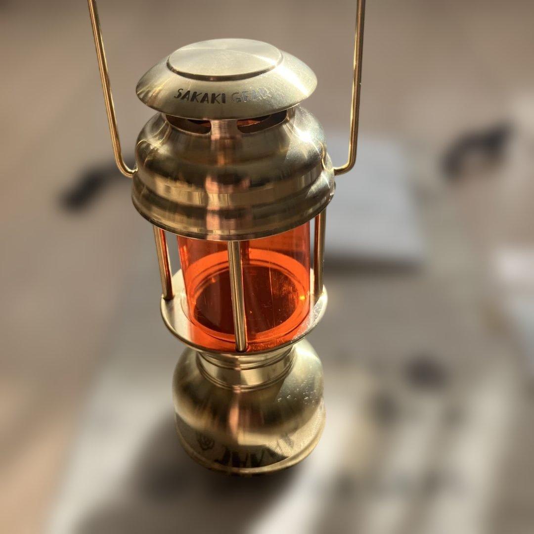 サカキギア　名もなきランタン　暁　真鍮