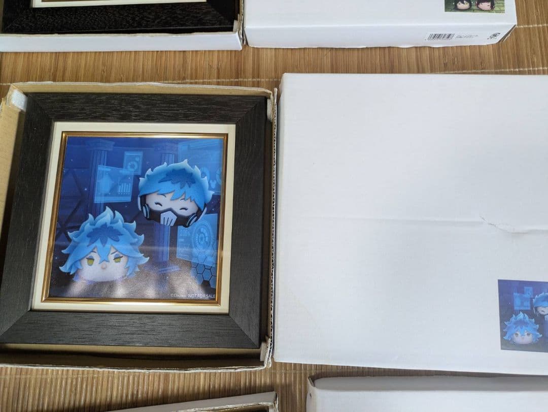 限定品　希少品　ディズニー　ツイステッドワンダーランド　アート額7枚　Ａ賞