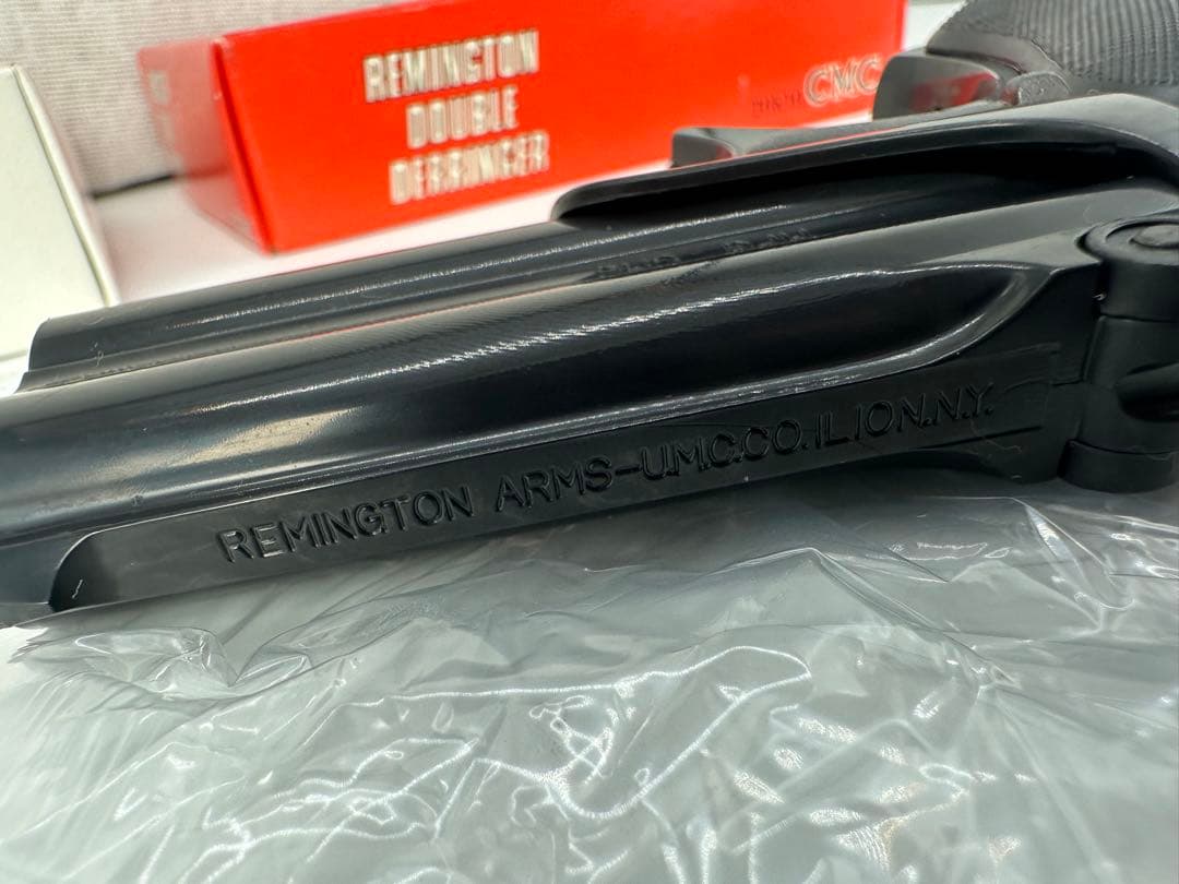 未使用 CMC ABS樹脂モデルガン レミントン・ダブル・デリンジャー i0