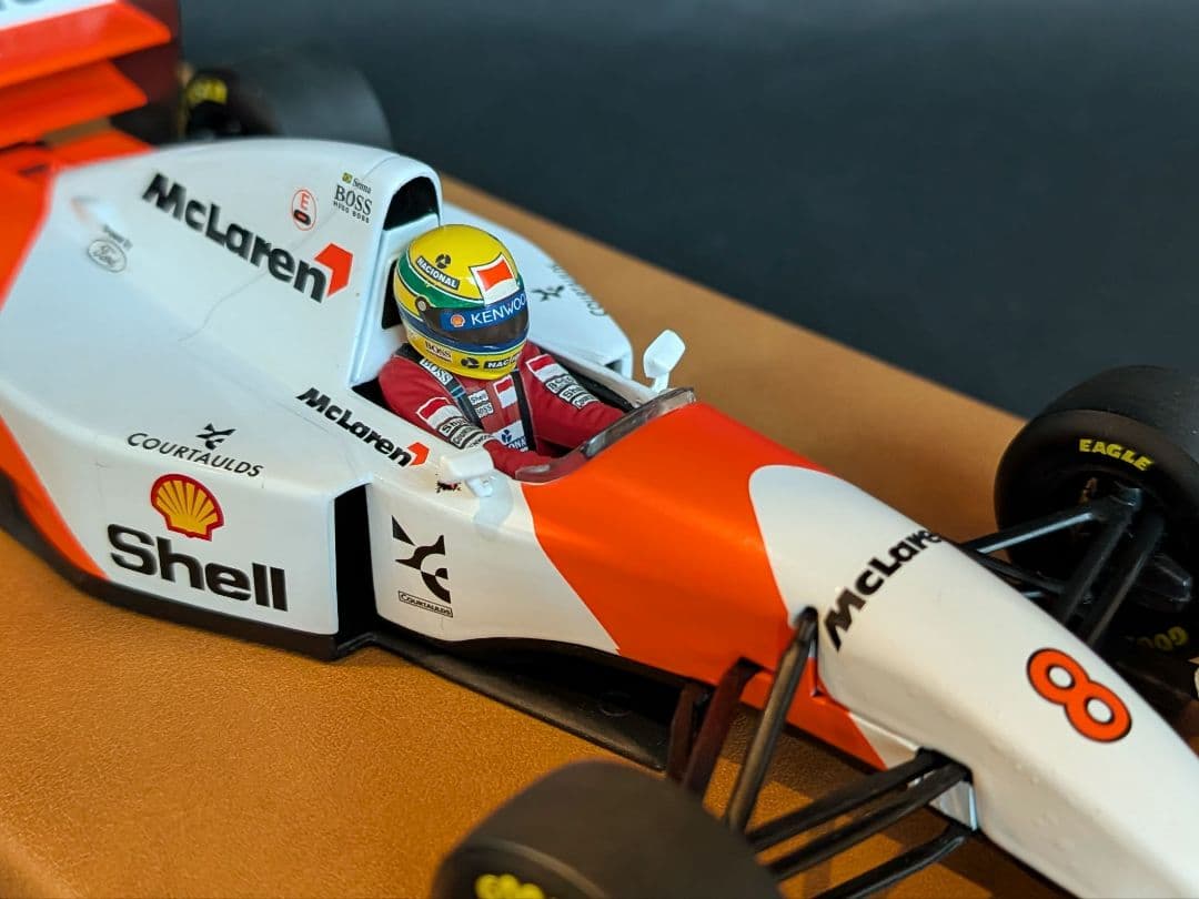 ミニチャンプス 1/18 マクラーレン ホンダ MP4/8 1993 A.セナ