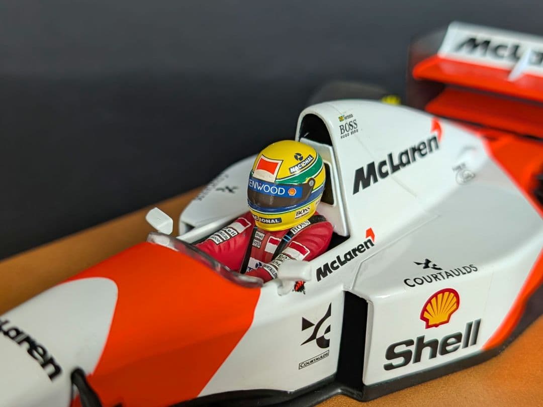 ミニチャンプス 1/18 マクラーレン ホンダ MP4/8 1993 A.セナ