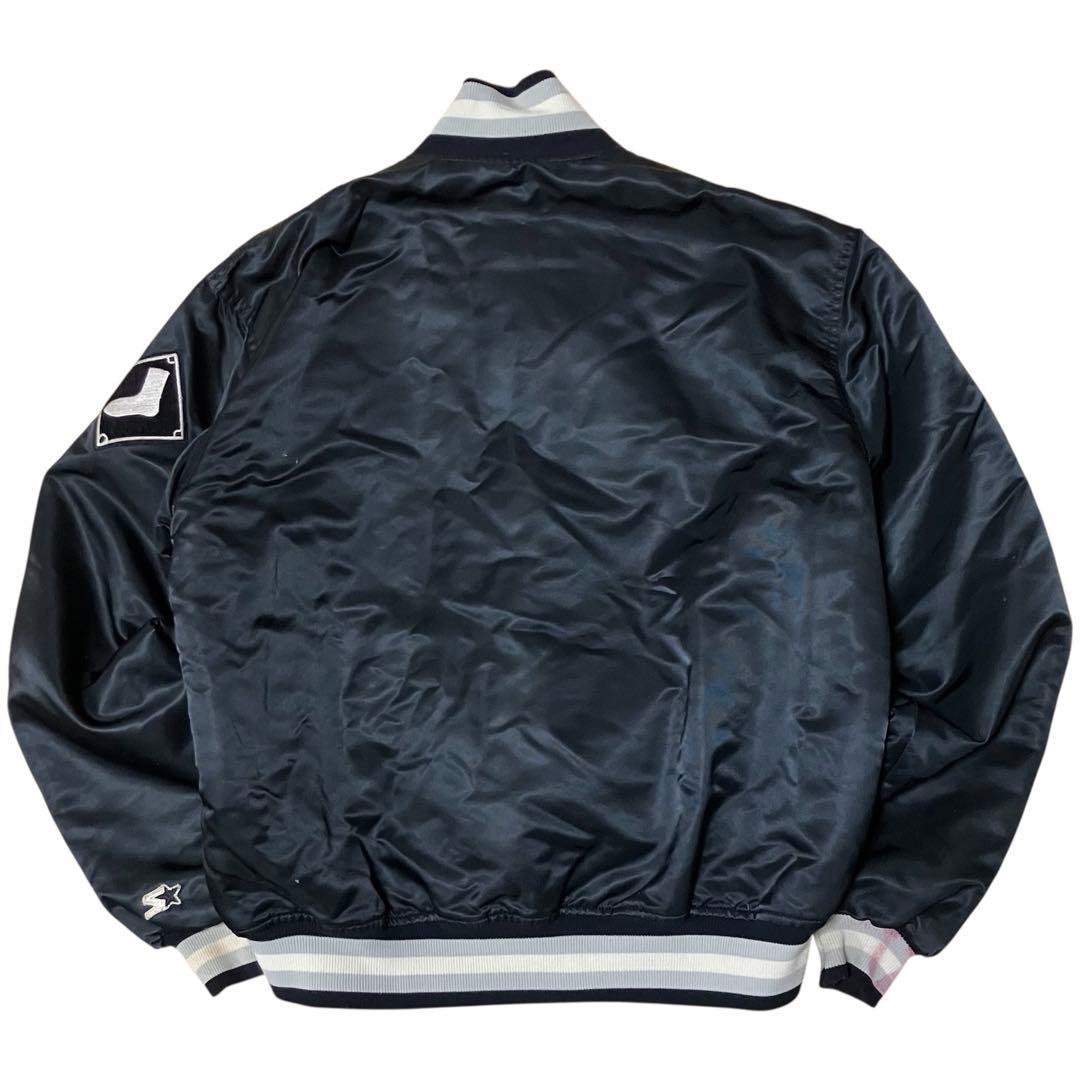 80s STARTER USA製MLB ホワイトソックス スタジャン ジャケット