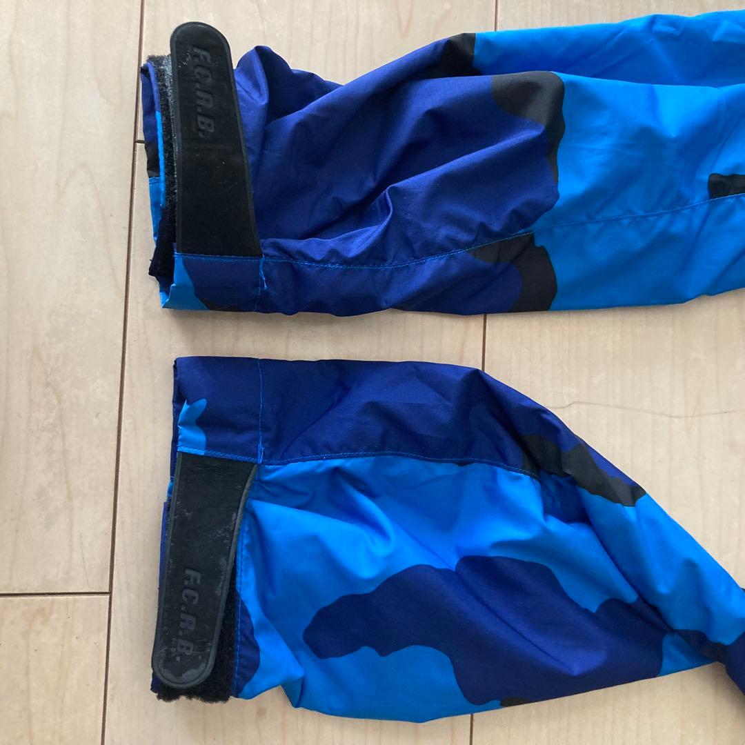 激レア　XL F.C.R.B. 青カモフラージュ柄 ウィンドブレーカー XL