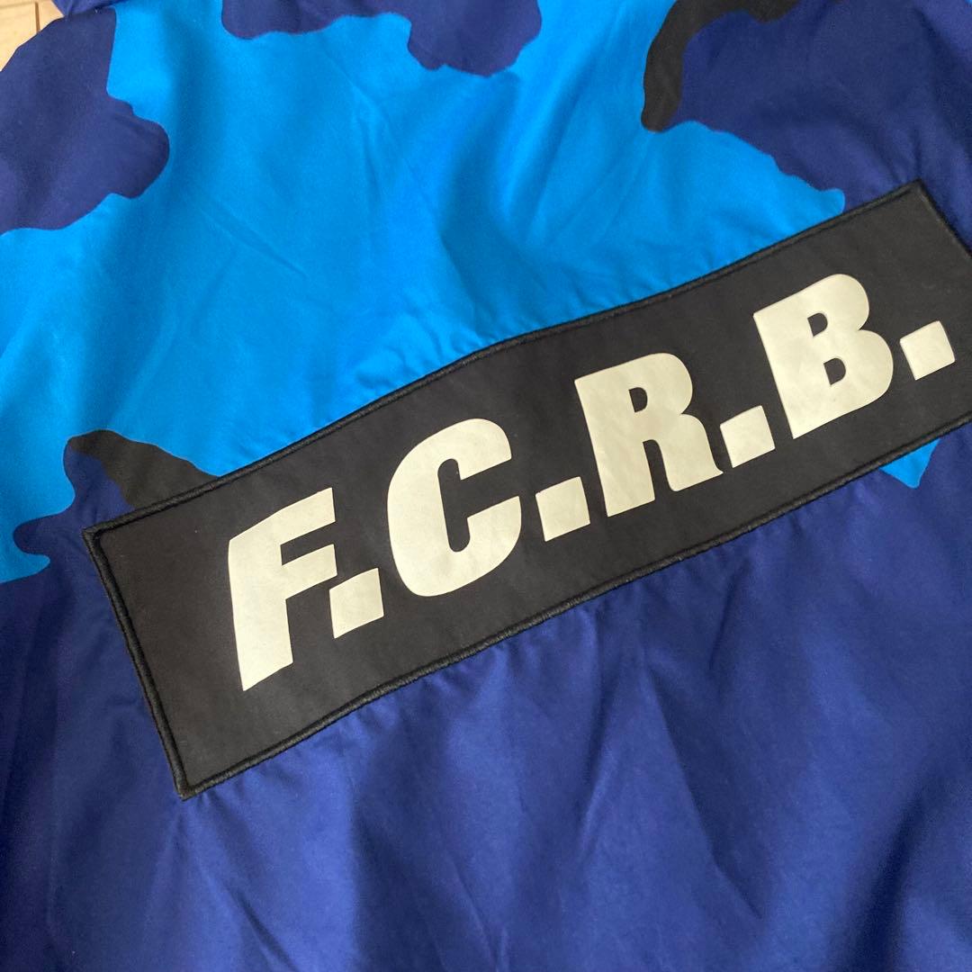 激レア　XL F.C.R.B. 青カモフラージュ柄 ウィンドブレーカー XL