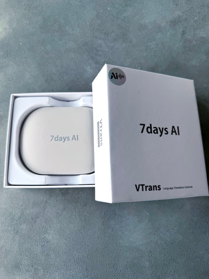 新品未使用　7days AI 翻訳機 ホワイト最終値下げ