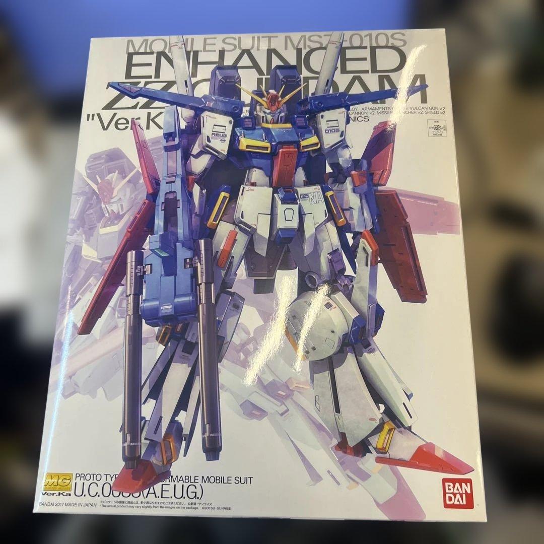 新品中身未開封　MG 1/100 強化型ダブルゼータ ZZガンダム Ver.Ka