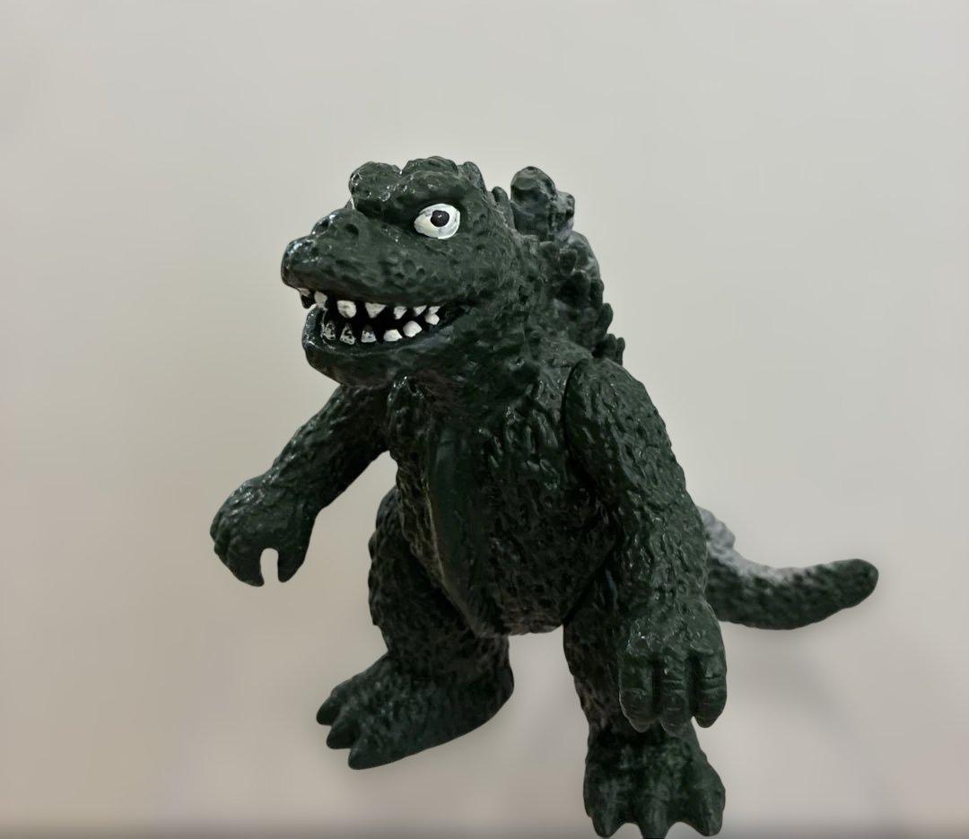 ゴジラ　ソフビ　無版権　パチ　？