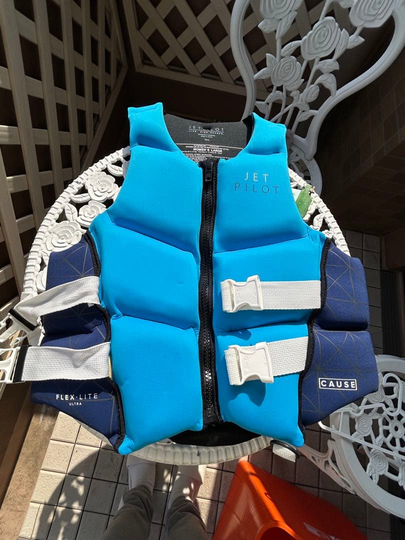 JET PILOT ライフジャケット 青ブルー　美品