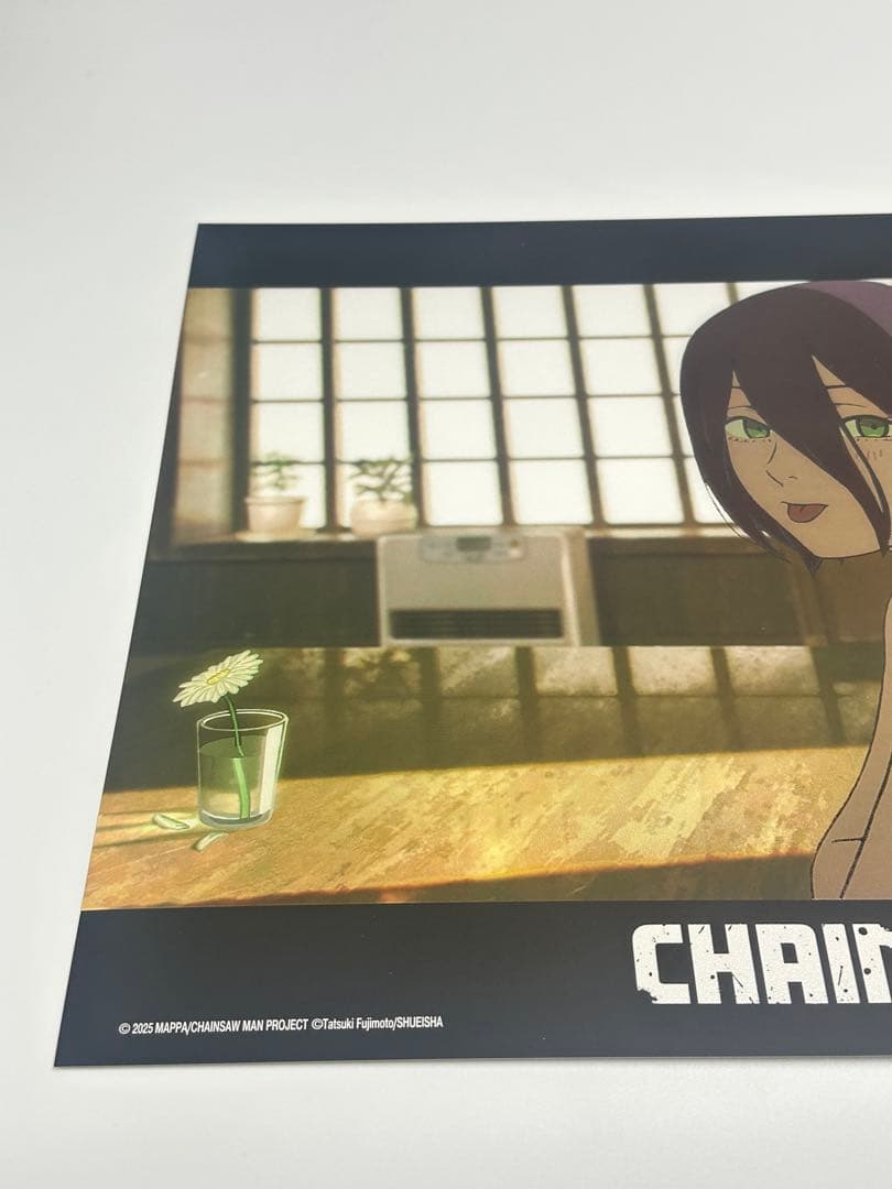 台湾限定 劇場版 チェンソーマン レゼ編 レゼ A3 夜光ポスター