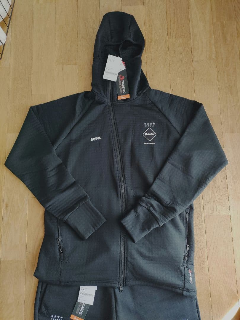 FC Real Bristol POLARTEC ジャージ上下セット XL 黒