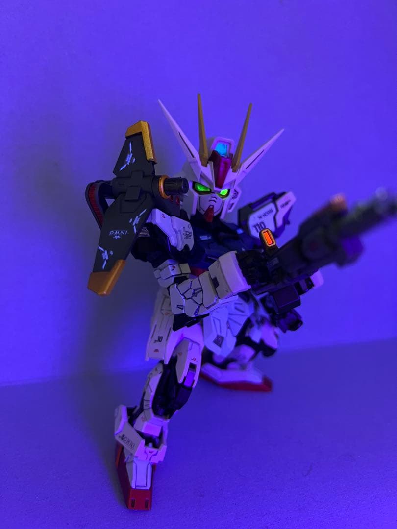 エールストライク　ランチャー装備　 全塗装完成品