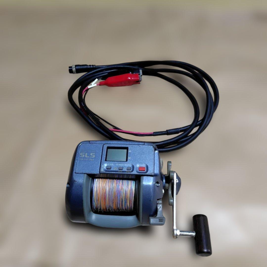 シマノ 電動リール SLS 3000EV 電動丸とDAIWAのタナセンサ―の2点