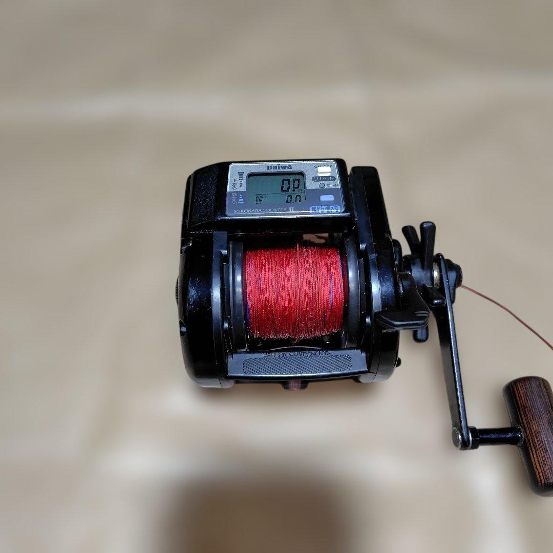 シマノ 電動リール SLS 3000EV 電動丸とDAIWAのタナセンサ―の2点