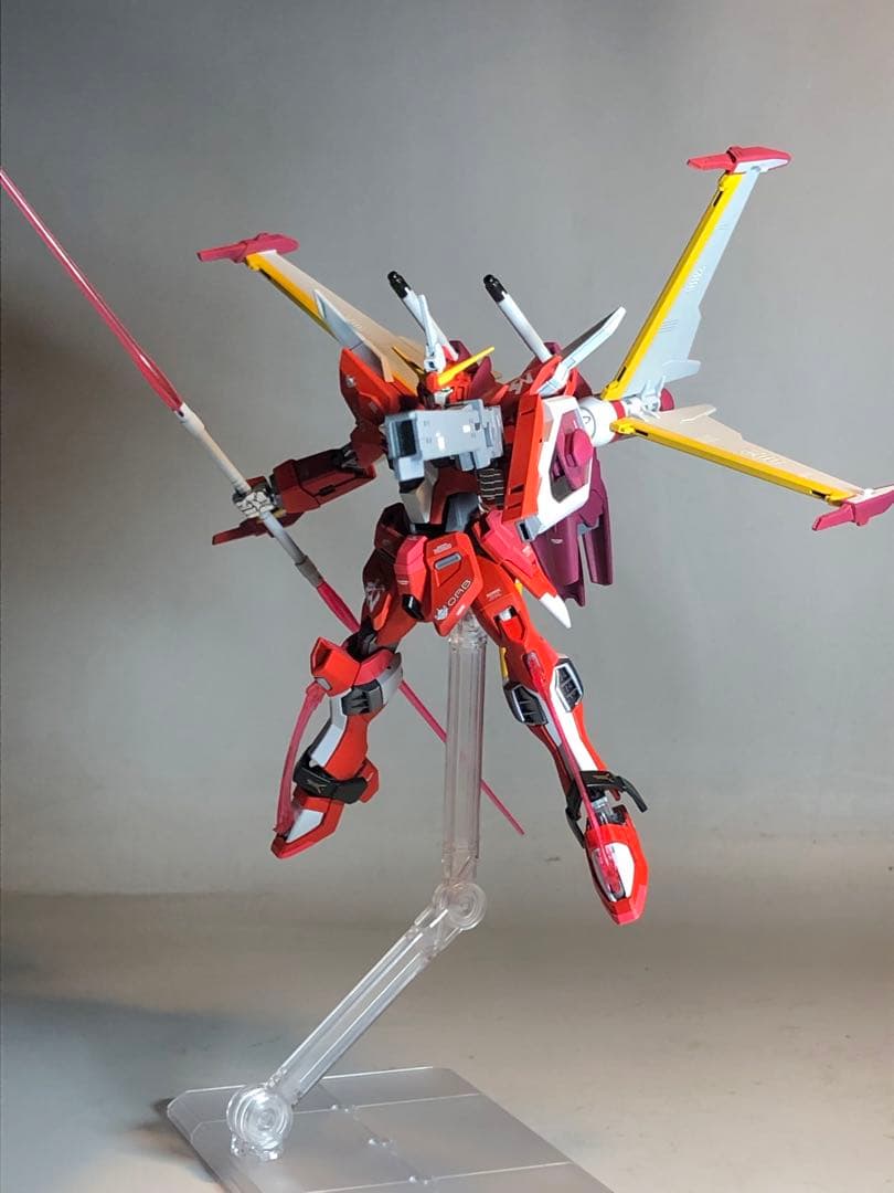 HGCE インフィニット ジャスティス 弐式 完成品 ガンプラ ガンダムSEED