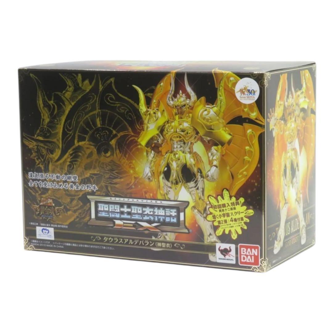 新品未開封　聖闘士聖衣神話EX タウラスアルデバラン（神聖衣） 初回購入特典付