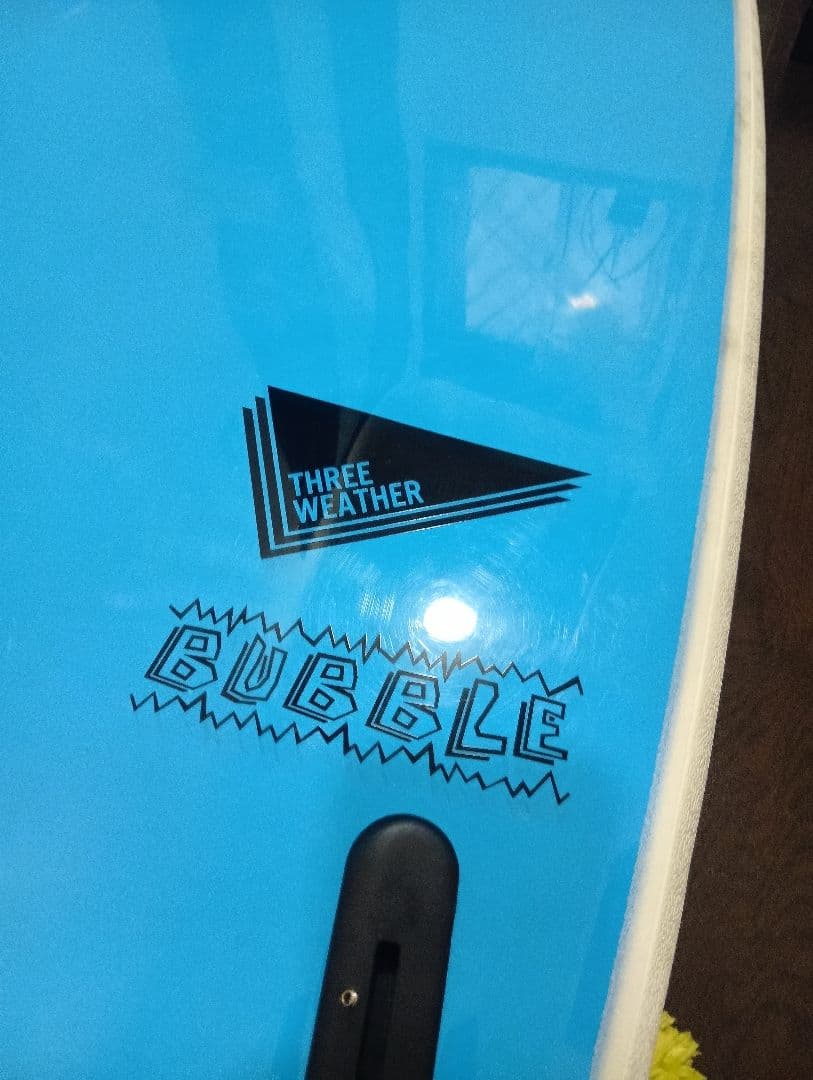 THREE WEATHER バブル 発送不可　大阪手渡し　ソフトボード　ムラサキ