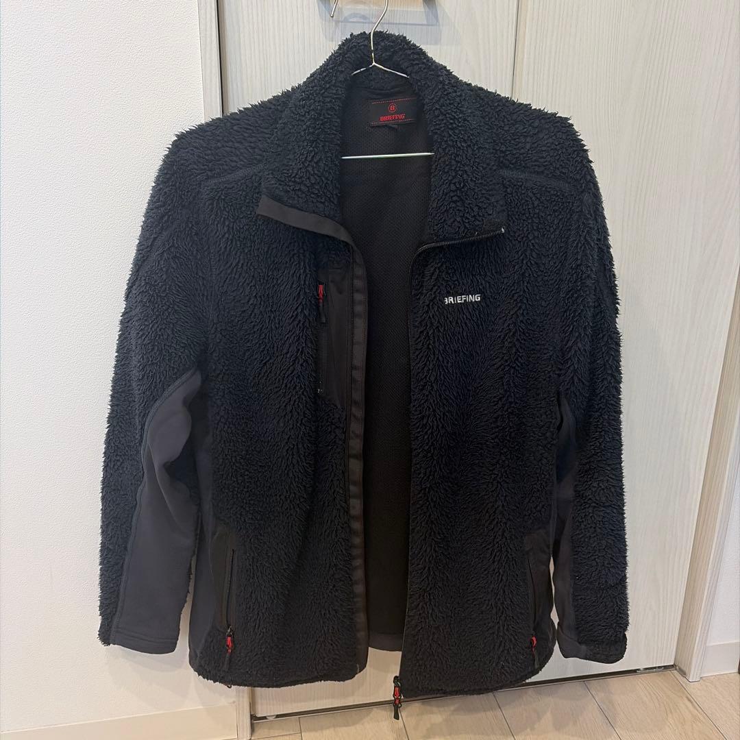 BRIEFING フリースジャケット Lサイズ 黒