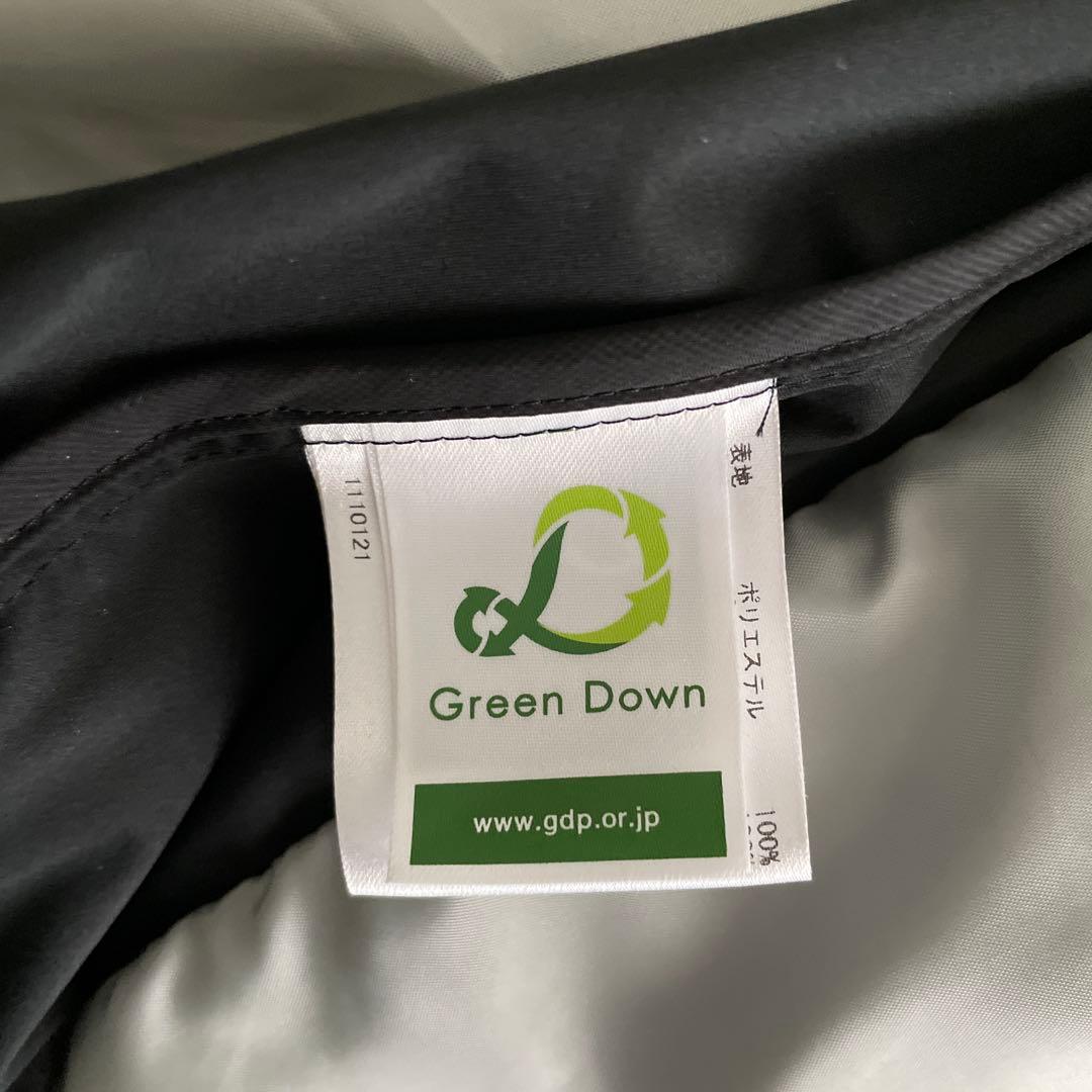 マンシングウェア　ダウンベスト　蛍光イエロー