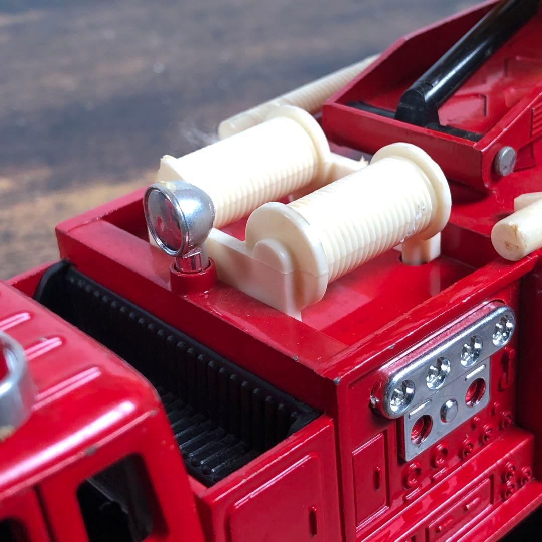 ヨネザワ ダイヤペット いすゞ 梯子消防車 1/40 日本製 希少 レア