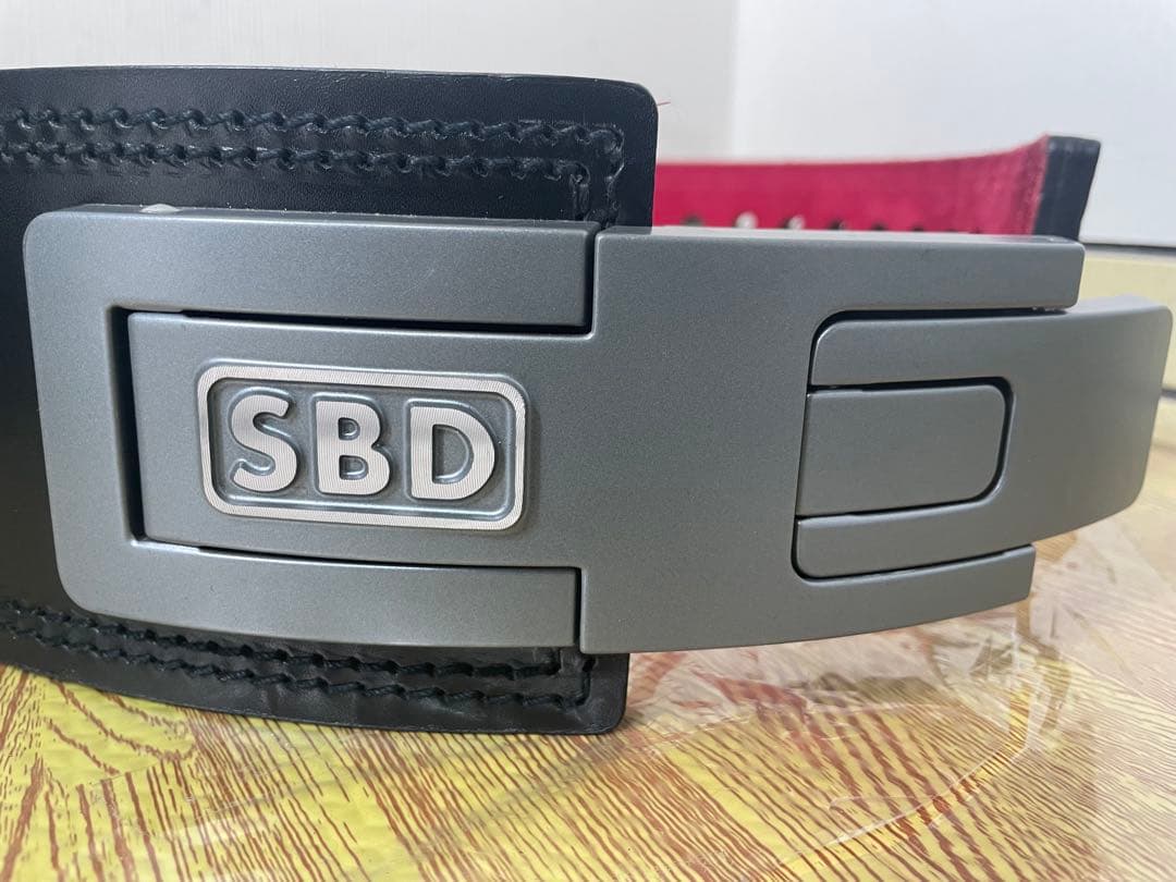 SBD パワーリフティングベルト Sサイズ 13mm 10cm 旧ロゴ