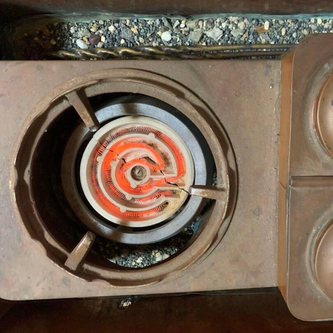 木製長火鉢　角火鉢　欅テーブル　囲炉裏　送料込み　　＊引き取り歓迎お値引きします