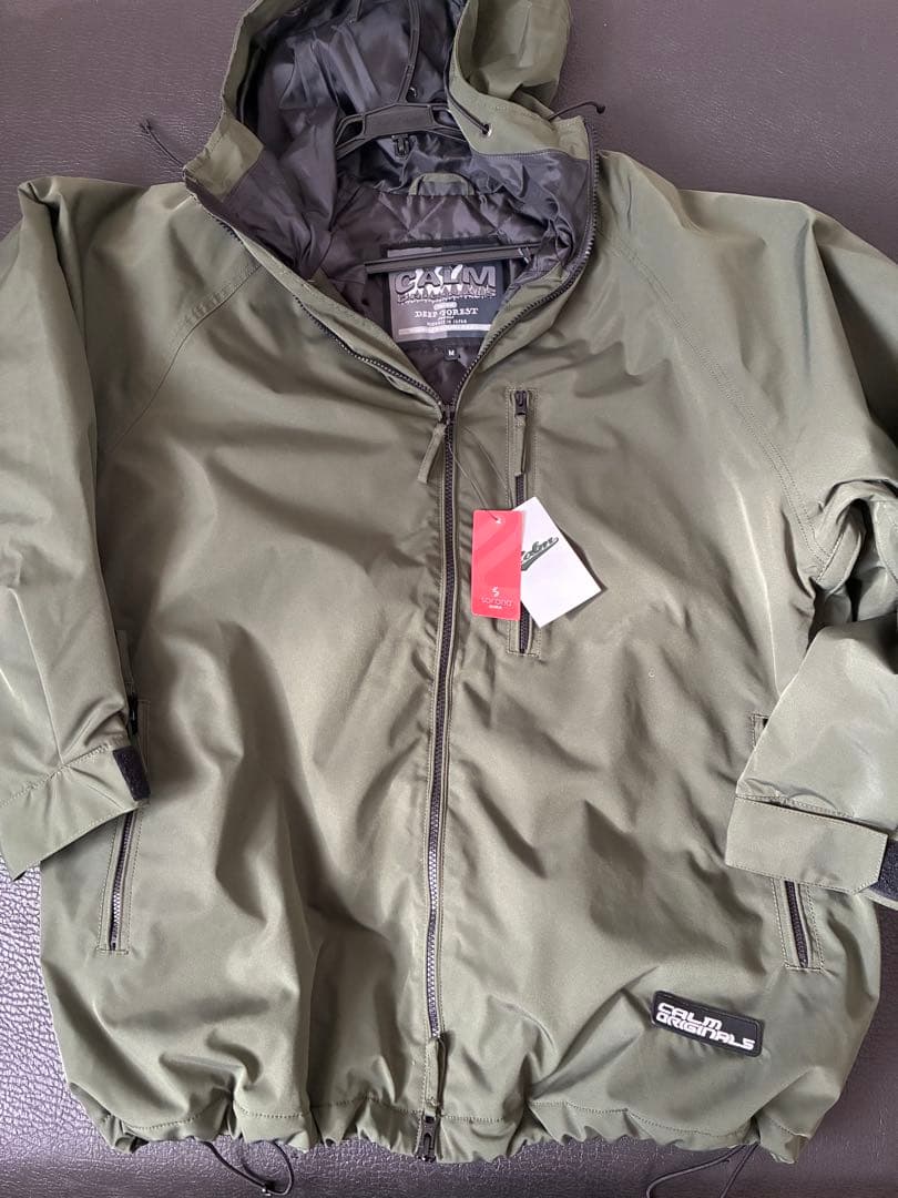 新品calm ジャケット＆カーゴパンツ セット　カーキー色