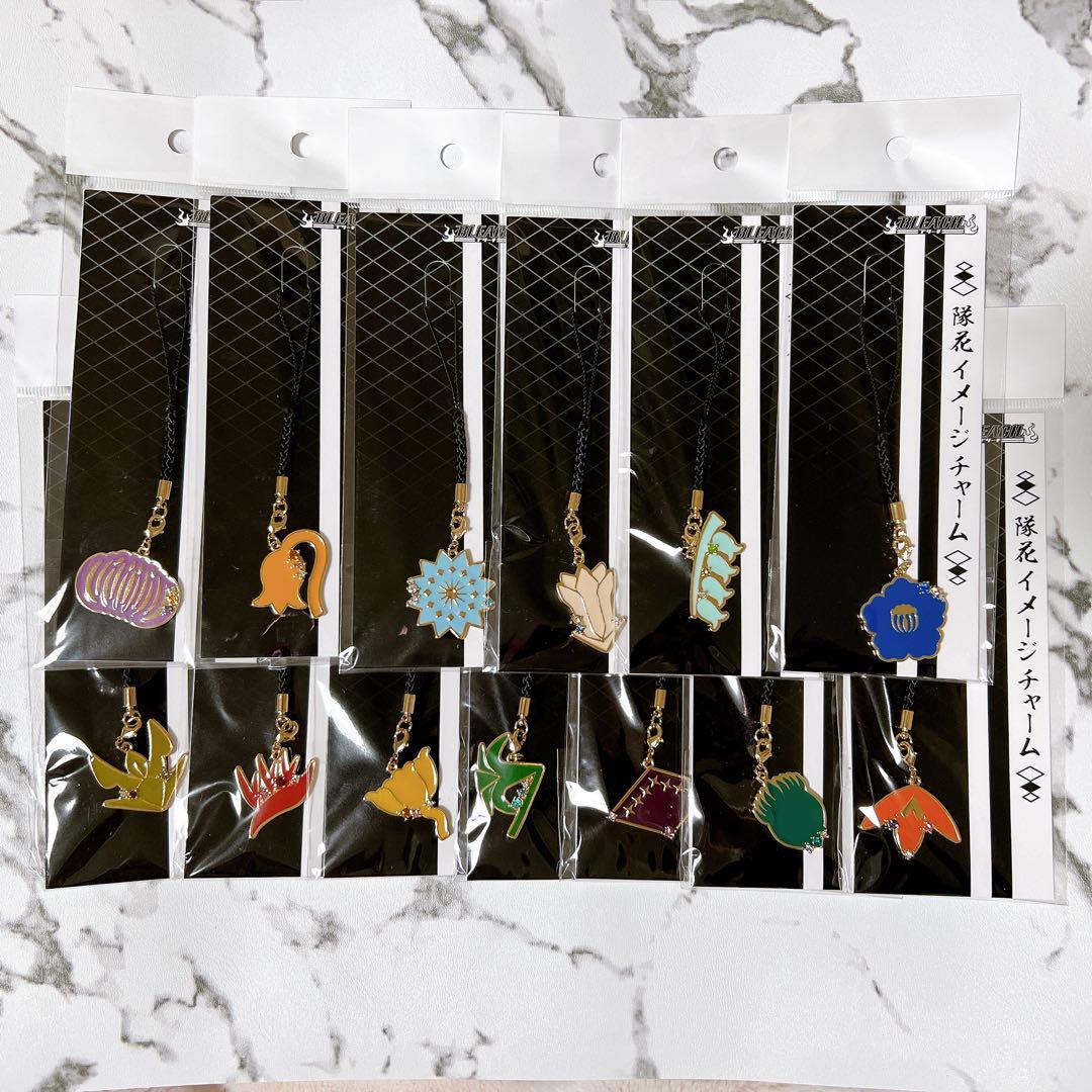 BLEACH 隊花イメージチャーム 13種コンプリートセット