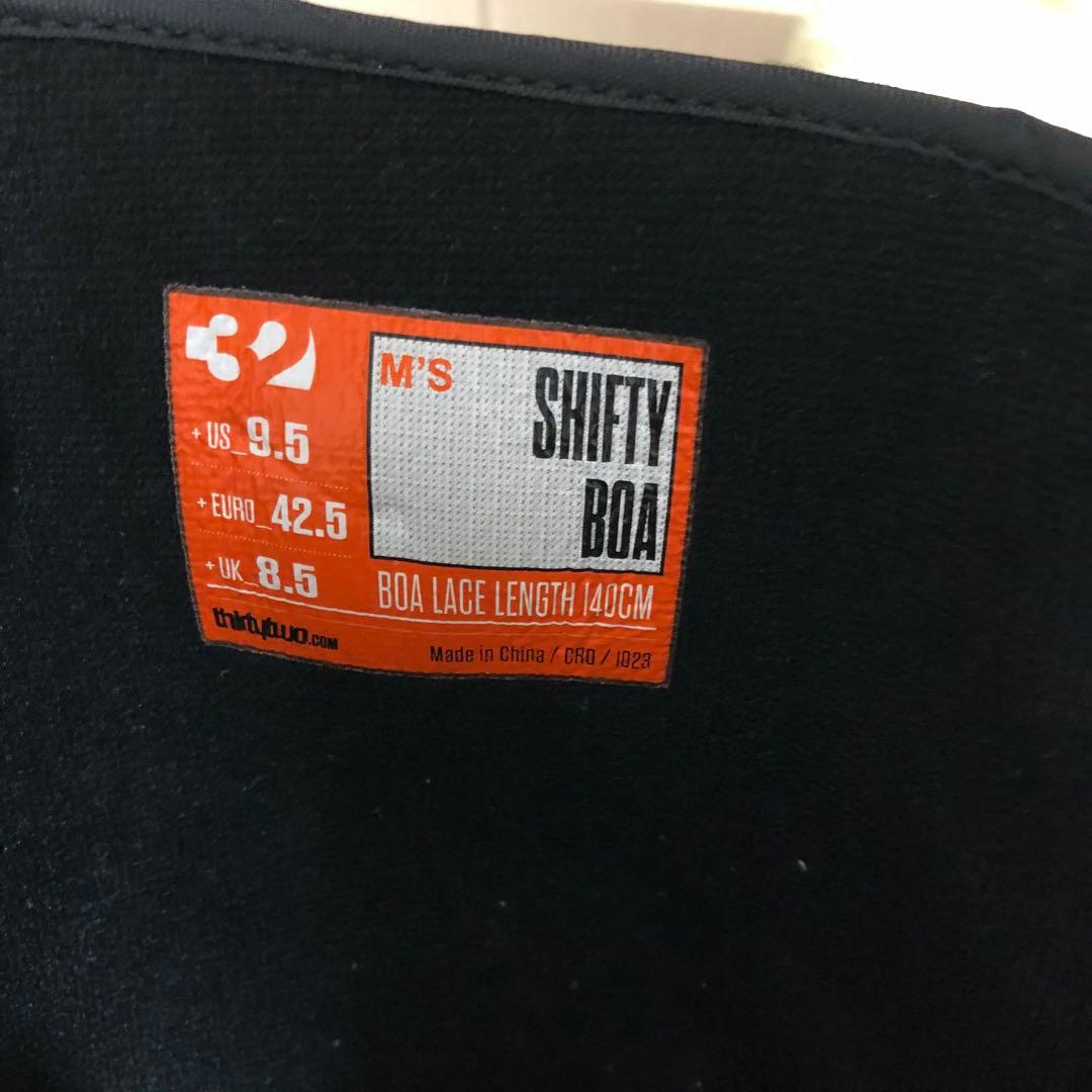 THIRTYTWO SHIFTY 27.5cm クラトリ　フリスタイル