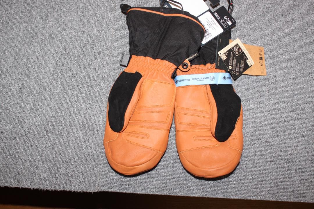 M　ノースフェイス　GORE-TEXゴアテックスミトングローブ手袋 革レザー