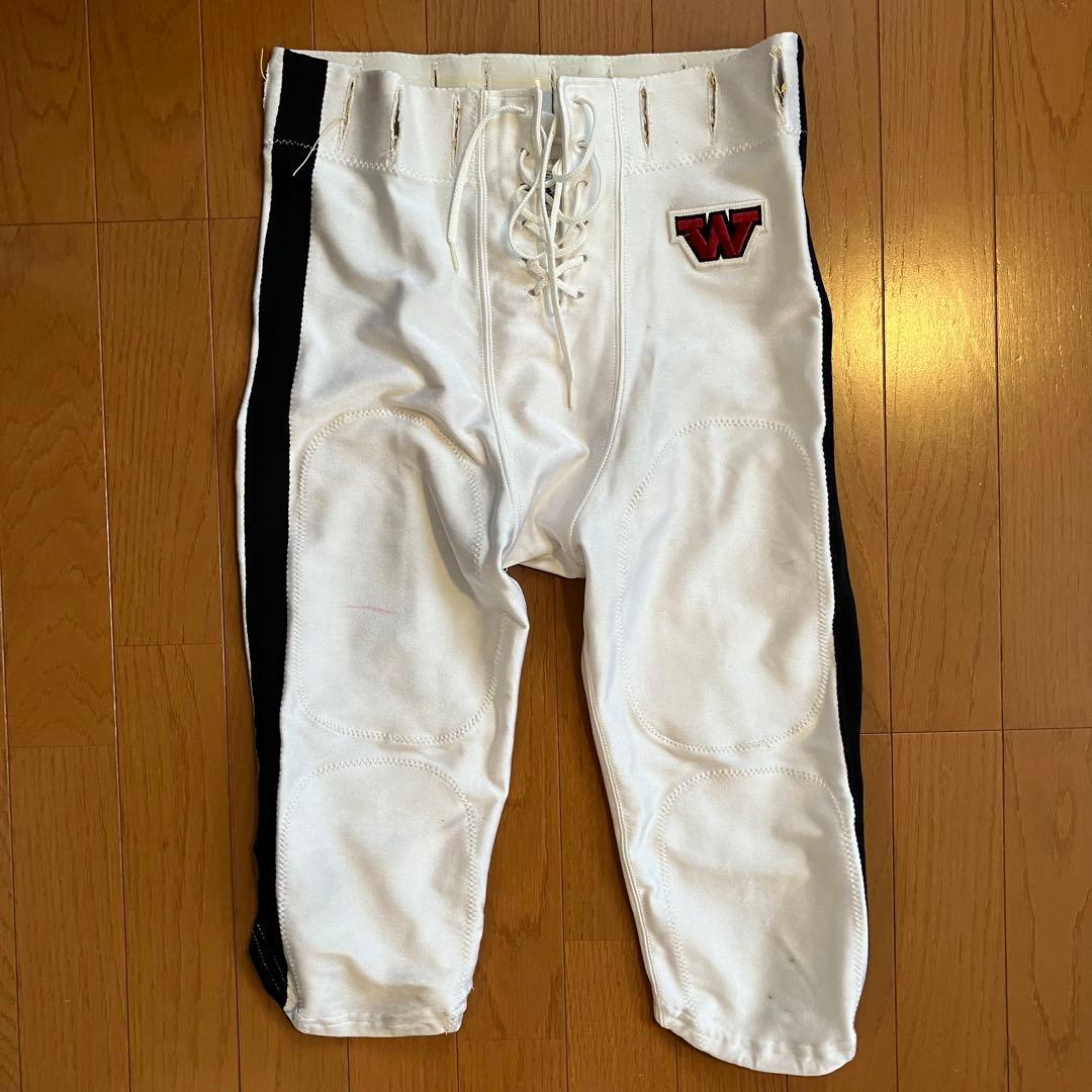 早稲田大学　アメフト部　フットボールパンツ