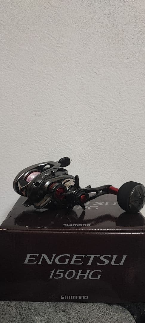 シマノ　21エンゲツ　150HG 美品　ライン　1.2号　　炎月