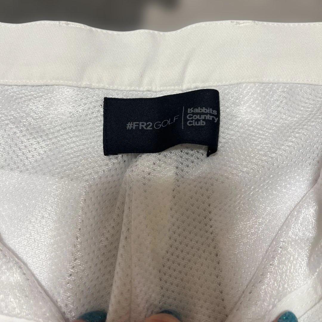 FR2GOLF ストライプ ホワイトパンツ
