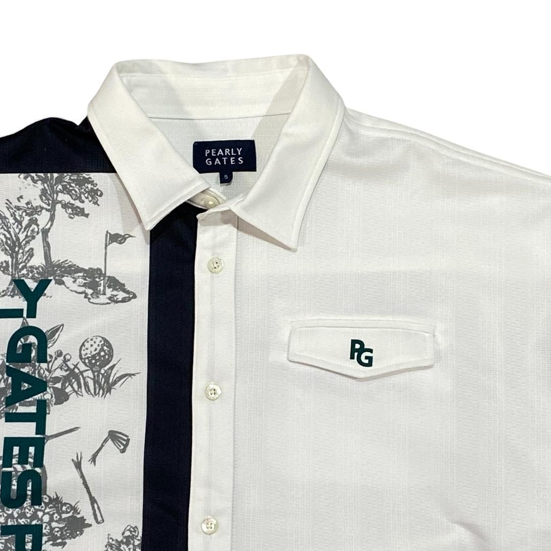 【サンプル品】PEARLY GATES パーリーゲイツ 長袖 ポロシャツ 5