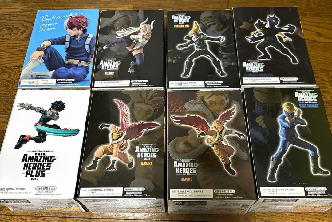 ヒロアカ　フィギュア　8体セット