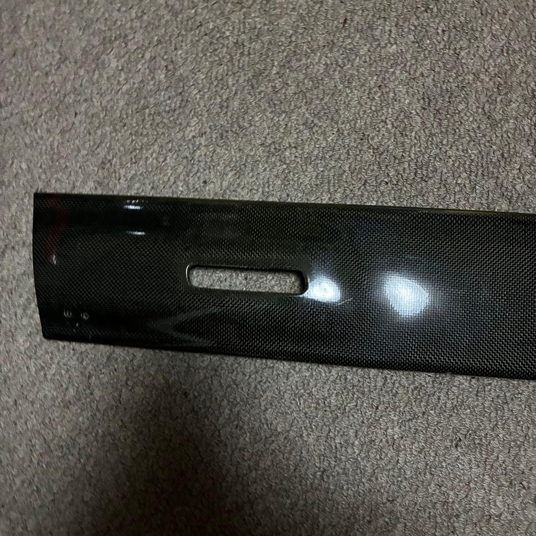 チャージスピード　リアガーニッシュ　S14 シルビア　カーボン