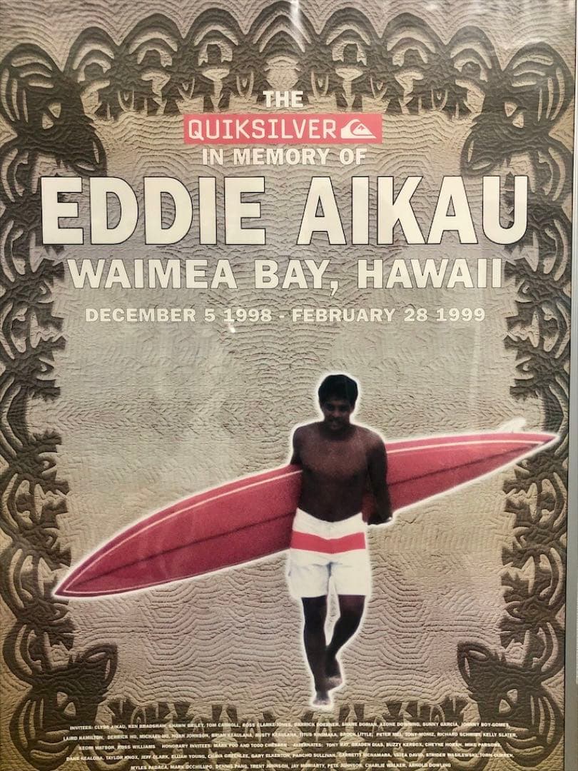EDDIE AIKAU 激レアポスター