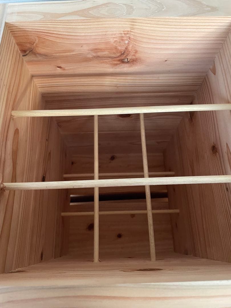 日本蜜蜂重箱式巣箱の継箱三箱！ハニーズハウス用！超訳あり特価！ニセット送料無料