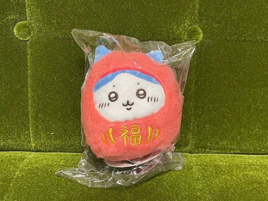 【新品 未開封】ちいかわ 福 だるま 3体セット(タグ付き)