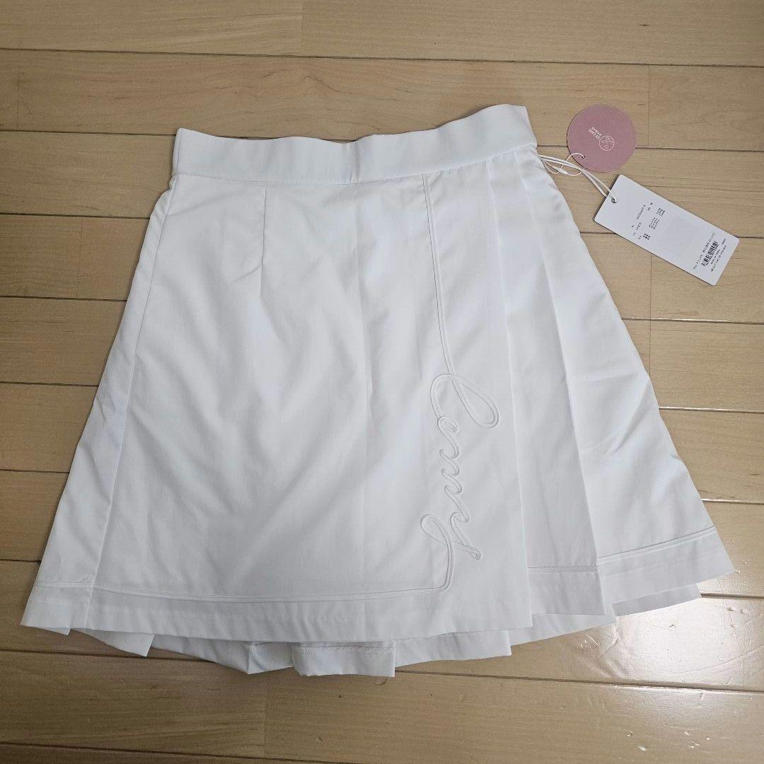 EIMY GOLF プリーツスカート ホワイト