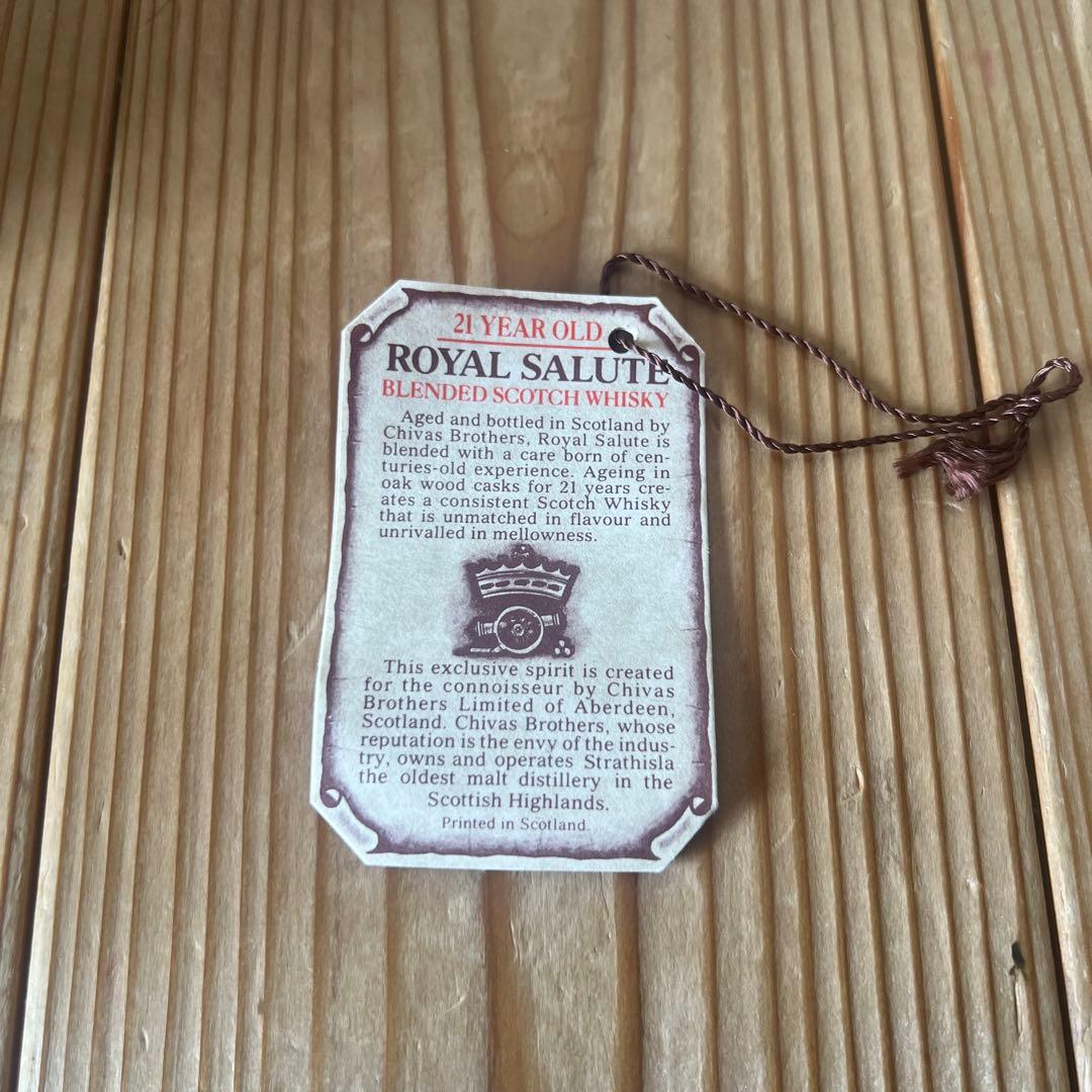 CHIVAS  SALUTE 21年もの　スコッチウィスキー