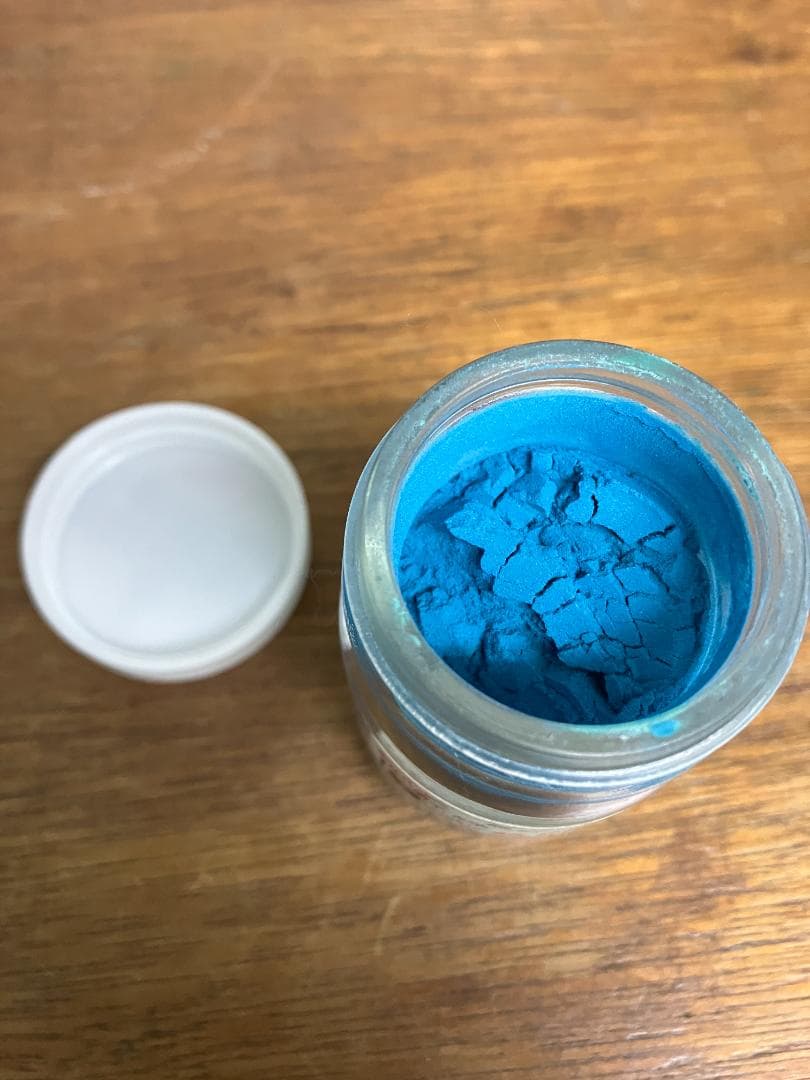 放光堂　天然　群青勝群緑　9番　約7両　岩絵具　日本画用