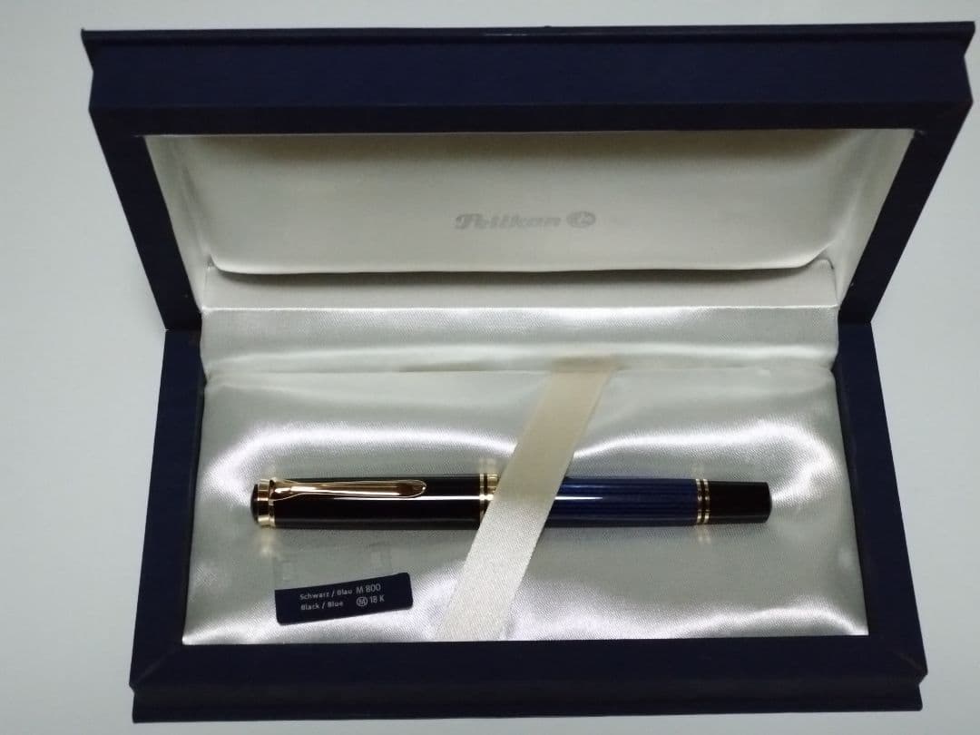 PELICAN ペリカン スーベレーン M800 青縞 ペン先 18C M