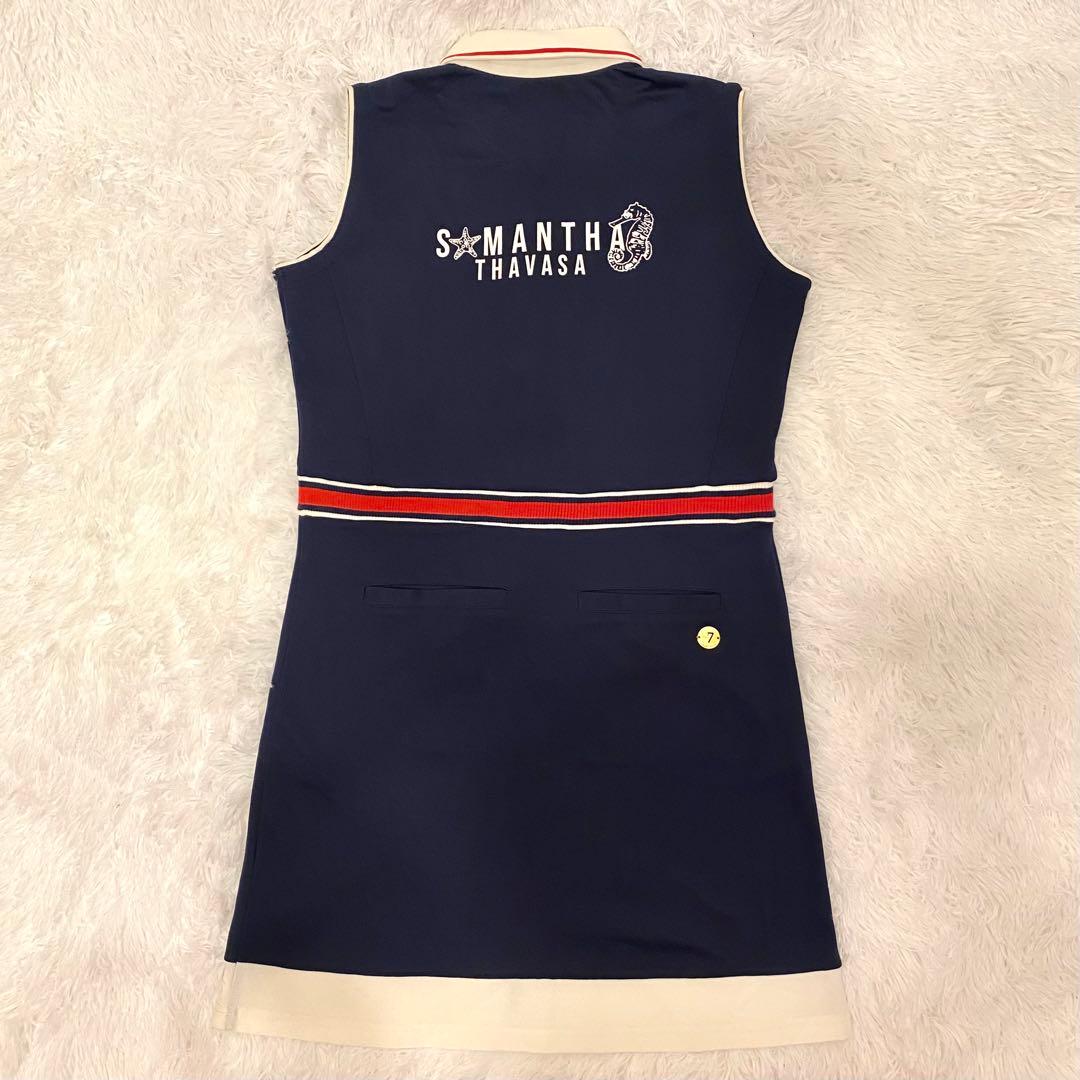 【新品】サマンサタバサ ワンピース 40 M〜L ゴルフ COOLMAX